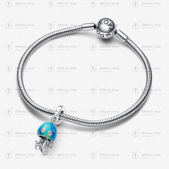 Pandora Colour-changing Jellyfish Dangle Charm - Picture 3 of 4